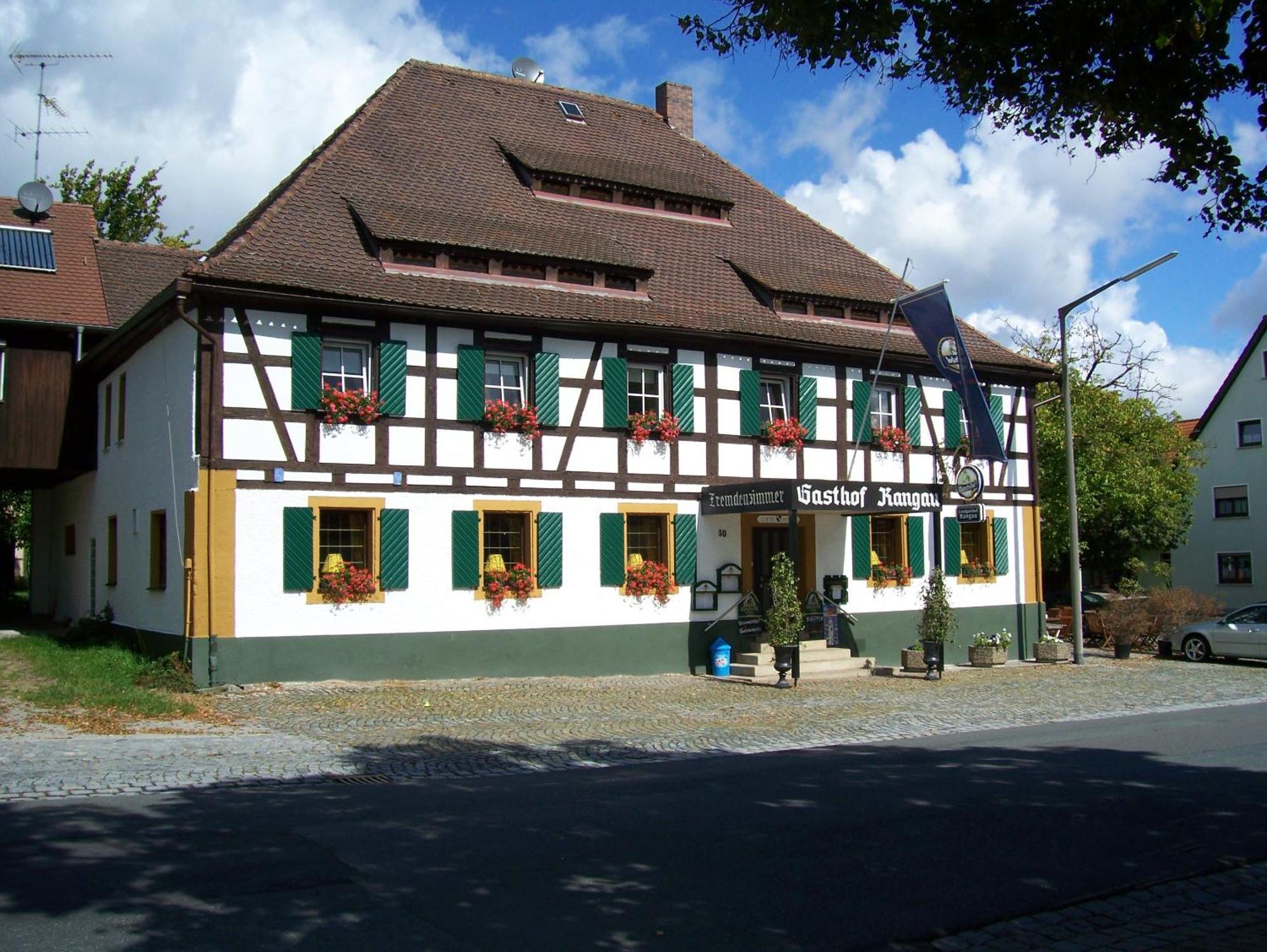 Landhotel Rangau Gasthof & Brennerei Markt Erlbach Buitenkant foto
