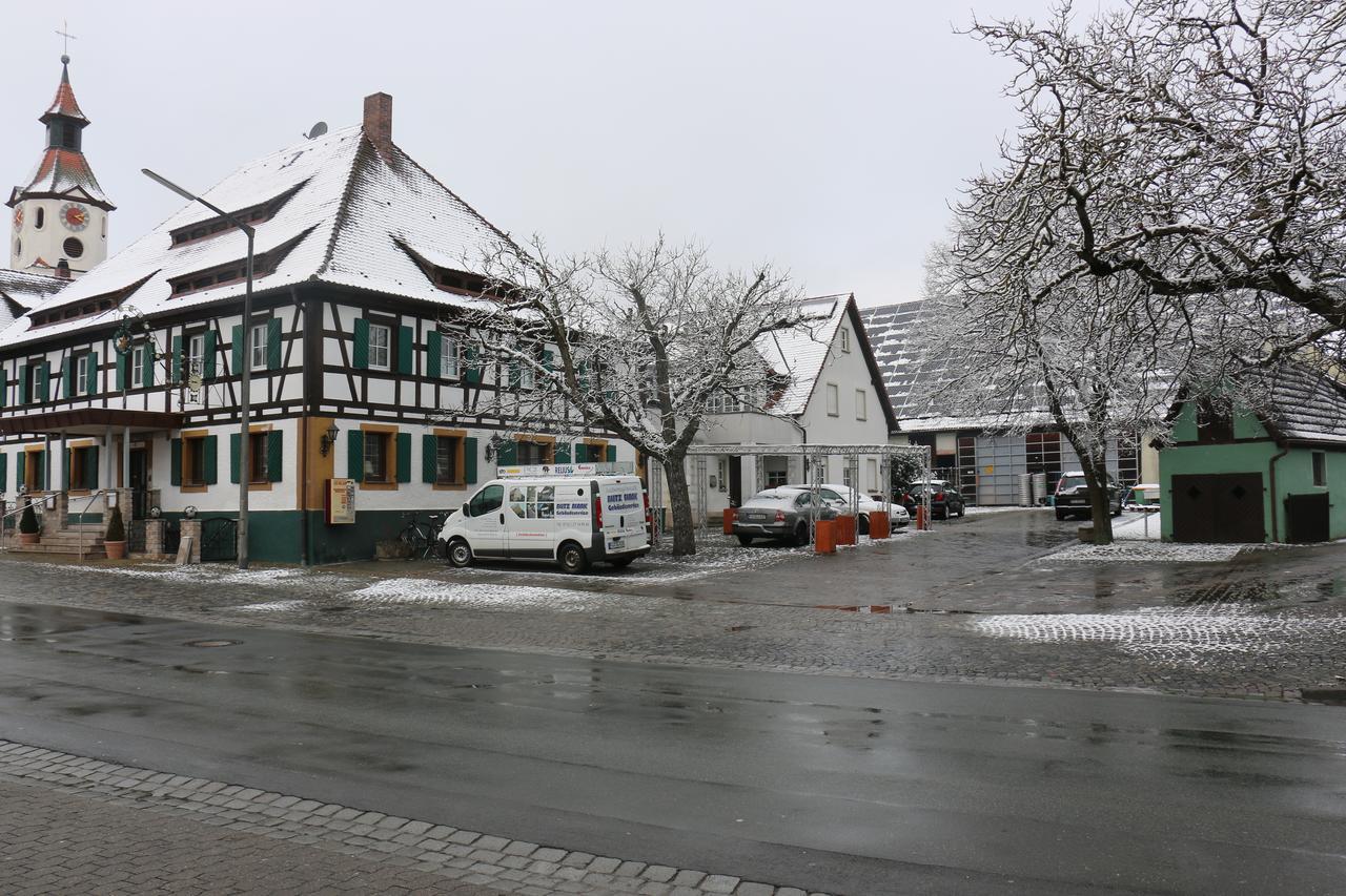 Landhotel Rangau Gasthof & Brennerei Markt Erlbach Buitenkant foto